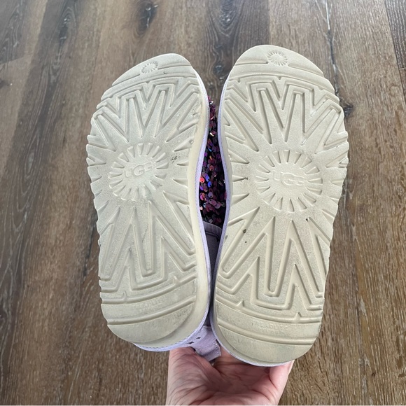 UGG Classic Mini Stellar Sequin Boots, Lilac Frost - Picture 4 of 6